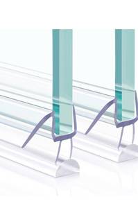 lot 182 image: Shower Door Bottom Seal 4pc 38 x 36 - Brand New