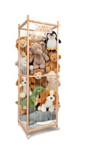 lot 109 image: Pink Stuffed Animal Zoo 63 Tall $69.99 Retail - Brand New