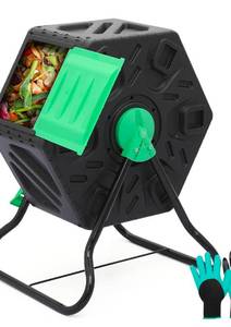 lot 214 image: Vivosun Single Chamber Compost Bin $49.99 Retail - Brand New