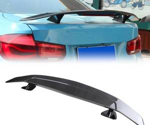 lot 215 image: Universal Rear Spoiler GT JDM Style  52 Carbon $125.99 Retail - Brand New