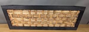 lot 218 image: 4pk Wooden Hyacinth Baskets 31 x 10  $79.99 Retail - Brand New