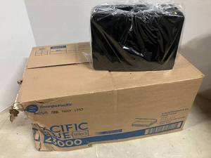 lot 72 image: C-Fold Paper Towels and Dispenser