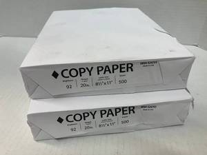 lot 83 image: White Copy Paper