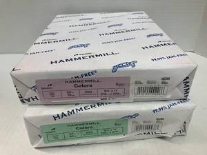 lot 84 image: Hammermill Pastel Copy Paper