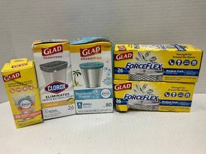 lot 112 image: Glad Small Trash Bags