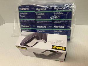 lot 88 image: Invisible Tape and Dispenser