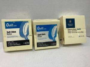 lot 33 image: 3 x 5 Sticky Notes