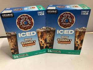 lot 54 image: Cookies & Caramel Iced K-Cups