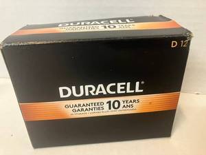 lot 95 image: Duracell D Batteries