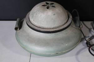 lot 22 image: Vintage Industrial Electric Floor Scrubber Polisher