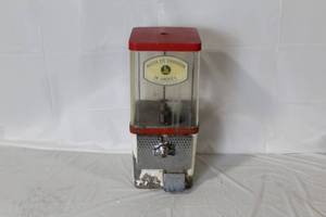 lot A-350 image: Vintage Master Eye Foundation of America Coin-Operated Gumball Machine