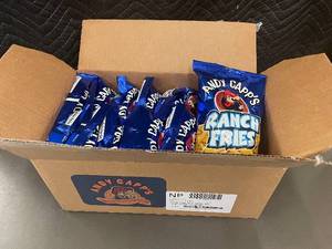 lot 377 image: TN 2 - Andy Capps Ranch Fries 12-Pack, 3oz Bags, Best By 6302025