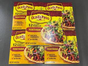 lot 409 image: VA 2 - Old El Paso Tostada Shells Bulk Lot - 12 CountBox, 6 Boxes, Exp 092025