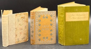 lot 57 image: Lalla Rookh, The Silence of Mrs. Harrold & Whittiers Poems  Vintage Book Lot