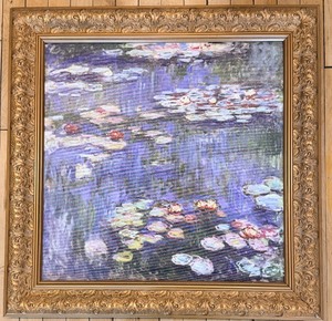 lot 155 image: Monet Water Lilies Framed Print Reproduction