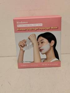 lot 134 image: BIODANCE BIO COLLAGEN - REAL DEEP MASK KOREAN OVERNIGHT HYDROGEL MASK