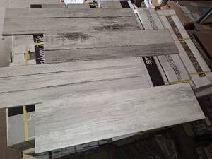 Pallet 38 boxes Dutton Wood ash Ceramic tile