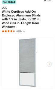 lot 14 image: 2 add on door blinds