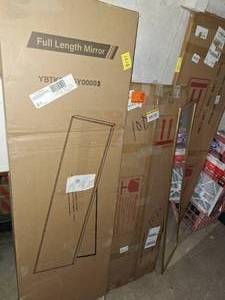 lot 64 image: 4 full length mirrors