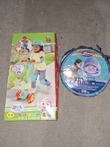 lot 66 image: Scooter and baby floats