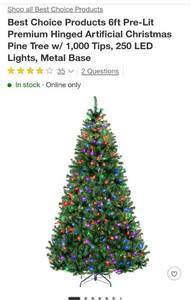 lot 76 image: 3 christmas trees