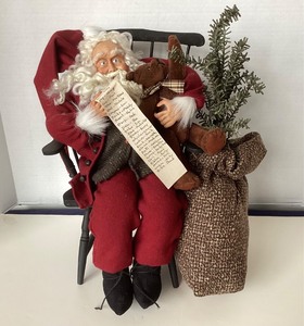 lot 10 image: Santa Checking His List