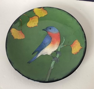 lot 69 image: Rainbow Gate (Santa Fe) Pottery Plate