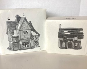 lot 97 image: Dept 56 Dickens Village Nettie Quinn Puppets & Marionettes  Cottage Toy Shop