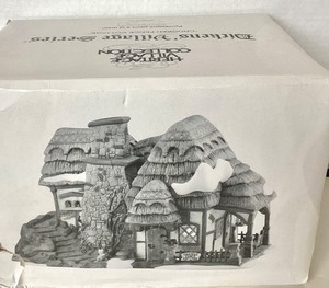 lot 100 image: Dept 56 Dickens VillageCrooked Fence Cottage
