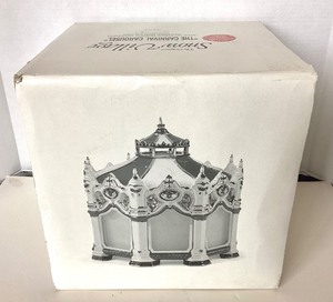 lot 106 image: Dept 56 Snow Village The Carnival Carousel