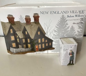 lot 116 image: Dept 56 New England Village The Gables  Old Man of the Gables