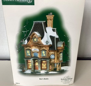 lot 148 image: Dept 56 Dickens Village Bozs Books