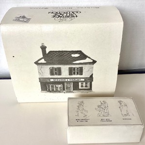 lot 150 image: Dept 56 Dickens Village SeriesScrooge and Marley Counting House  Christmas Carol Characters