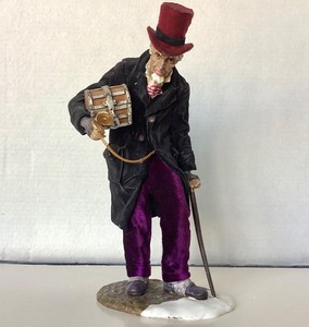 lot 191 image: Dept 56 Large Fabric Ebenezer Scrooge Figure