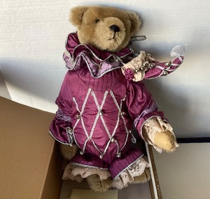 lot 192 image: Beverly Port  Gorham Silver Bell Teddy Bear