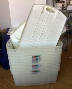 lot 214 image: Group of Storage Tubs #1