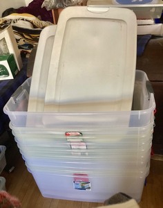 lot 216 image: Group of Storage Tubs #3