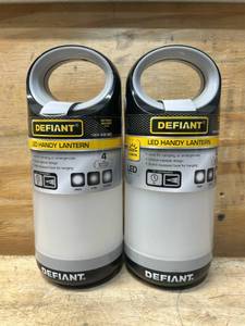 lot 22 image: DEFIANT LED Handy Lantern lot of 2