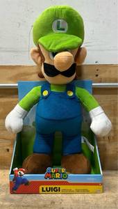 lot 28 image: Super Mario Luigi Giant Plush