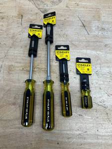 lot 63 image: Stanley Screwdrivers (lot of 4)