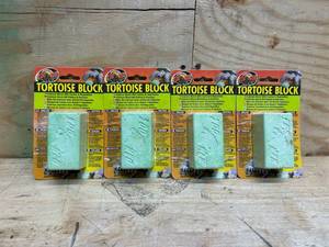 lot 78 image: Zoo Med Tortoise Cacium Banquet Block with Cactus & Vegetables (lot of 4)