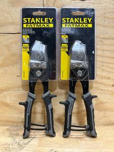 lot 100 image: Stanley Fatmax Duct Notcher Tool (lot of 2)