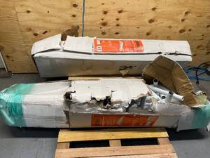 lot 140 image: Ironton - Lot of 2 - Outdoor Canopy Tent 20ft. X 10ft. Commercial Strength Steel Frame Baked-on Powder-Coat Ripstop Cover White