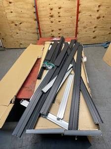 lot 148 image: AR Shelving Heavy-Duty Garage Shelving, 4-Shelf Unit, 1000-Lb. Capacity Per Shelf, 60in.W x 24in.D x 70in.H, Model# TR18S410KGIFD9G00