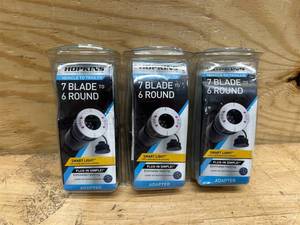 lot 154 image: Hopkins 7 Blade to 6 Round Trailer Adapter