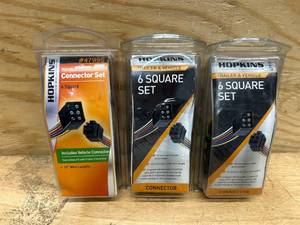 lot 158 image: Hopkins 6 Square Connector Set (lot of 3)