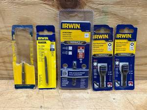 lot 172 image: Various IRWIN Drill attachments (lot of 5)