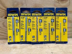 lot 176 image: IRWIN Rotary Masonry Drill Bits (lot of 5)