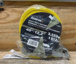 lot 186 image: KEEPER Heavy Duty Ratchet 40ft 2