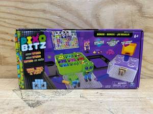 lot 191 image: Pixobitz, Exclusive Neon Studio with 600 Water Fuse Beads, Decos and Accessories, Makes 3D Creations with No Heat, Arts and Crafts Kids Toys